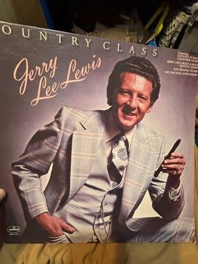 Jerry Lee Lewis Country Class LP Vinyl Album - Mercury Records